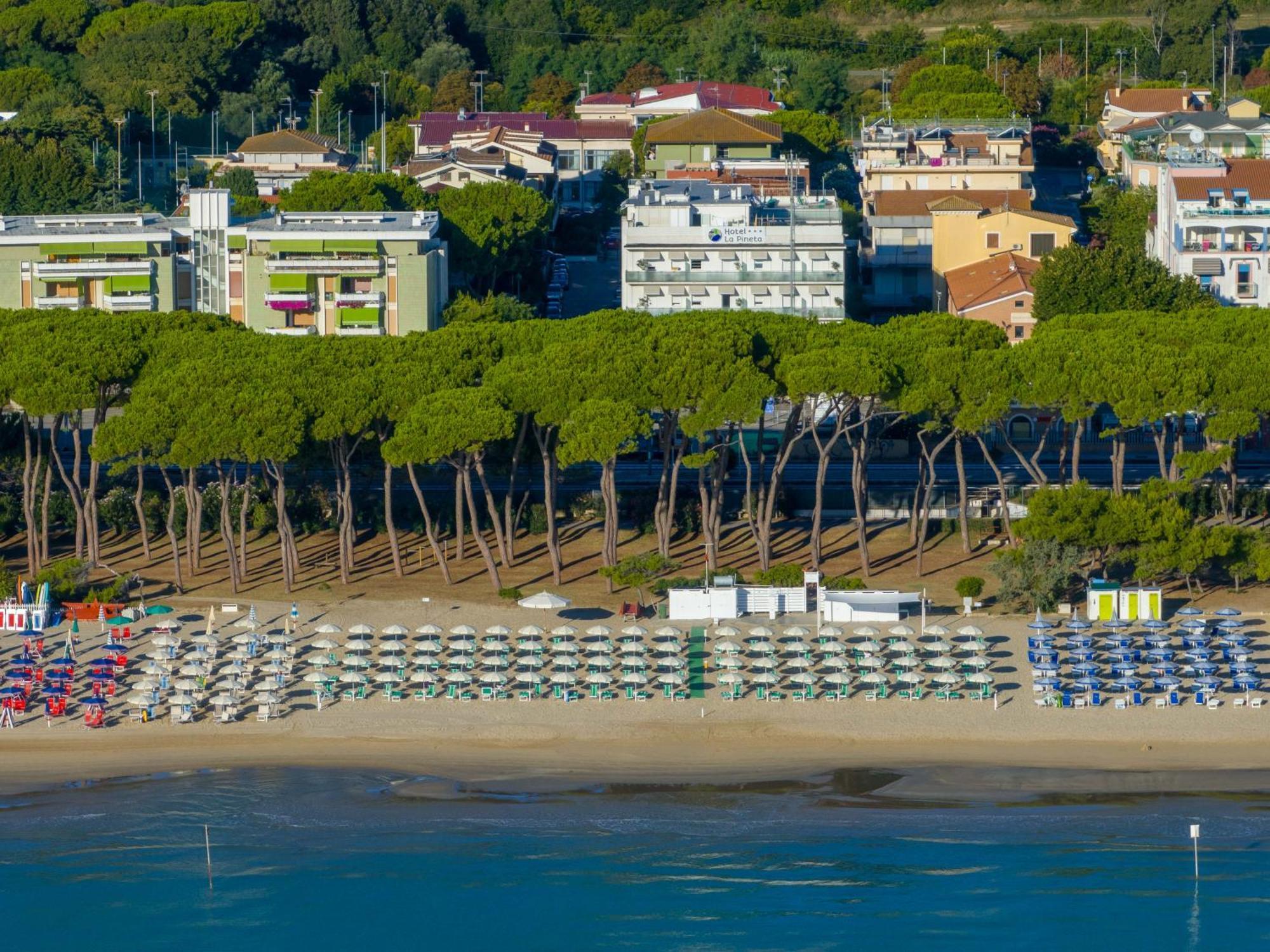 Hotel La Pineta Пинето Экстерьер фото